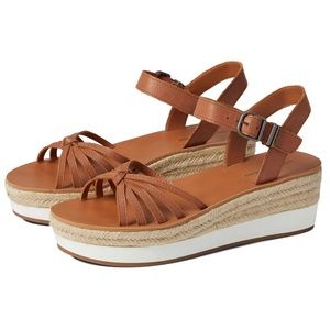 Lucky brand platform wedge sandals